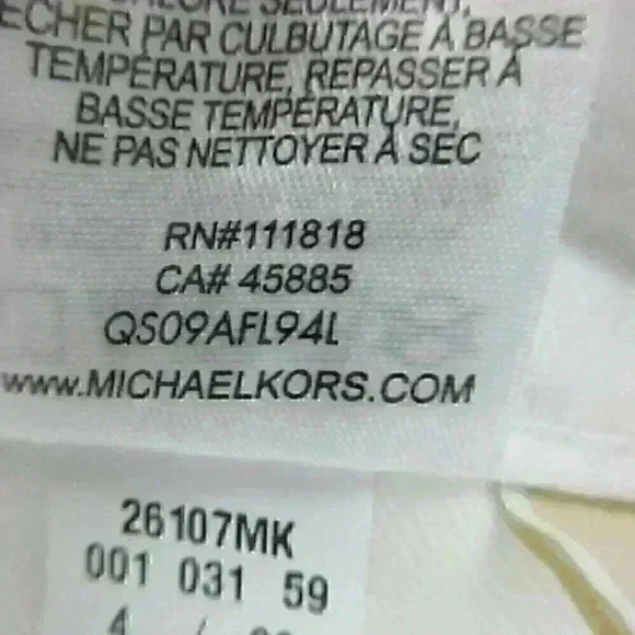 NWT $98 MICHAEL Michael Kors Women’s 4 High Waist Jeans - Picture 8 of 8